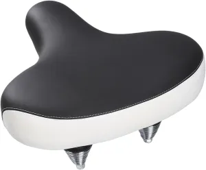 1Foot1Foot Extra Wide Bike Seats,Thick and Soft Foam Material,Large Beach Cruiser Bike Seat with Suspension .Oversize Bike Seat,Comfortable Bicycle Seat for Men and Women.