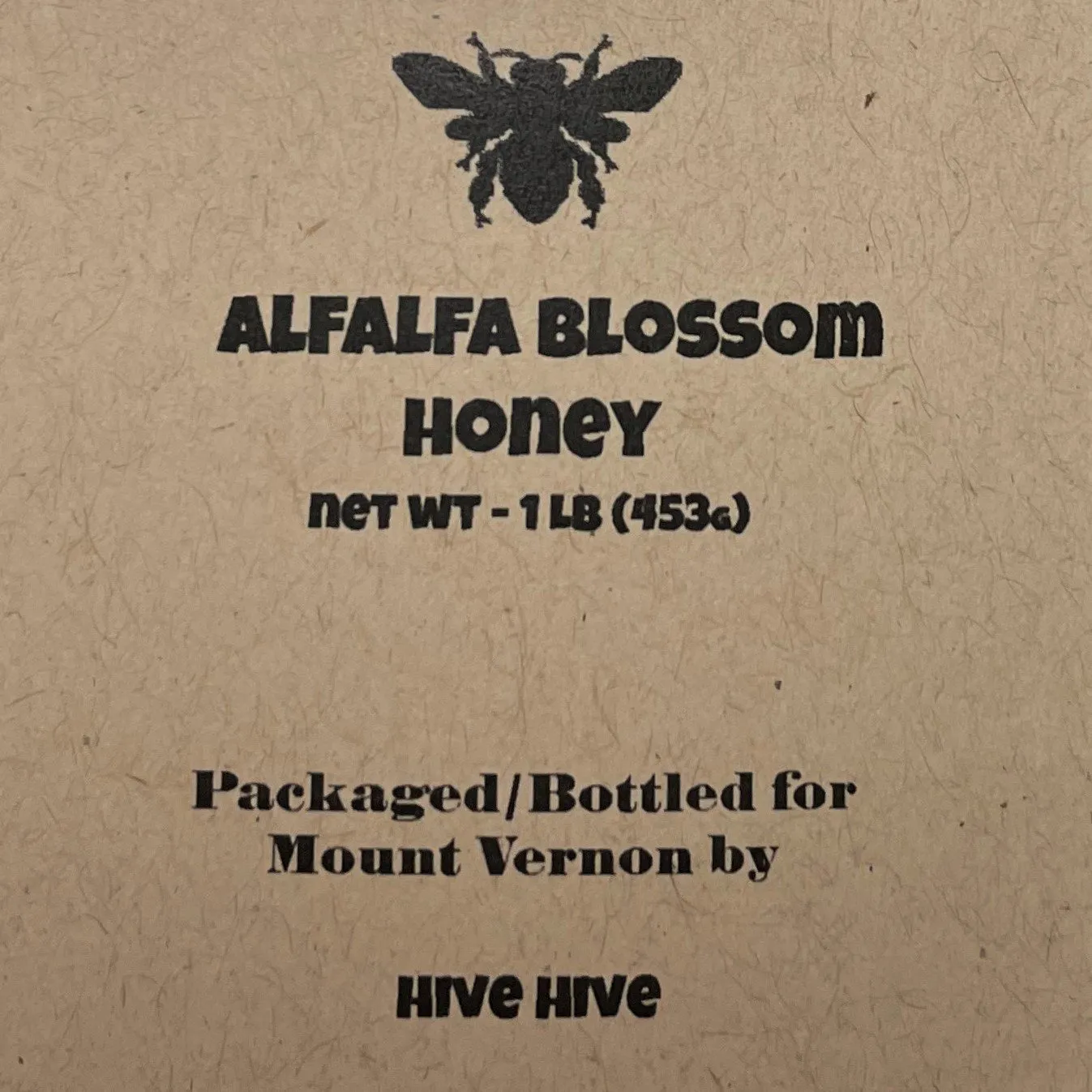 Alfalfa Infused Raw Honey
