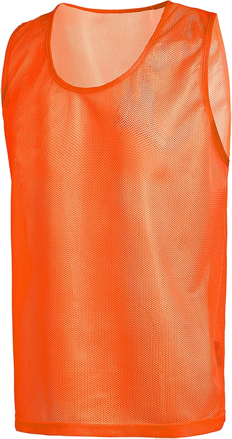 American Challenge Soccer Pinnies  Mesh Jersey Vest for Scrimmage Practice, Soccer Pennies and Training Bibs