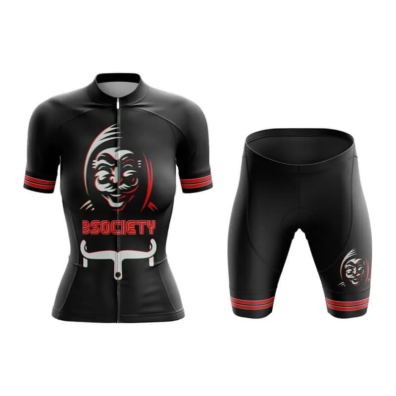 B Society (V2) (Black) Club Cycling Kit