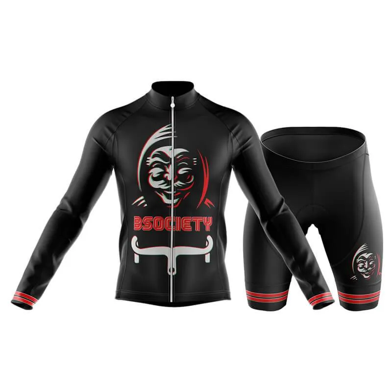 B Society (V2) (Black) Club Cycling Kit
