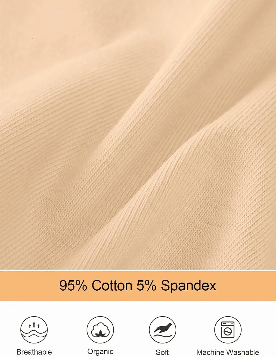 coskefy Womens Underwear Cotton Hipster Panties Low Rise Breathable Ladies Bikini Undies 6 Packs