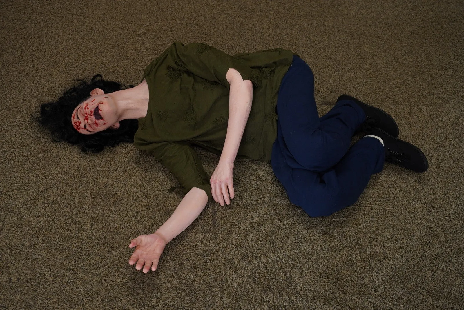 Crashed Carmen Full Dummy with Arms