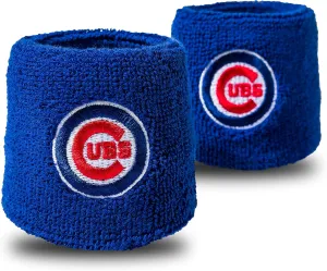 Franklin Sports MLB Team Licensed Baseball Wristbands - MLB Team Logo Sweat Wristbands - Great for Costumes   Uniforms - Pair