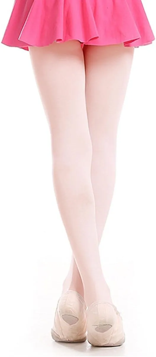 Girls' Ultra Soft Pro Dance Tights Ballet Footed Tight Daily Student Tights (Toddler/Kids/women)