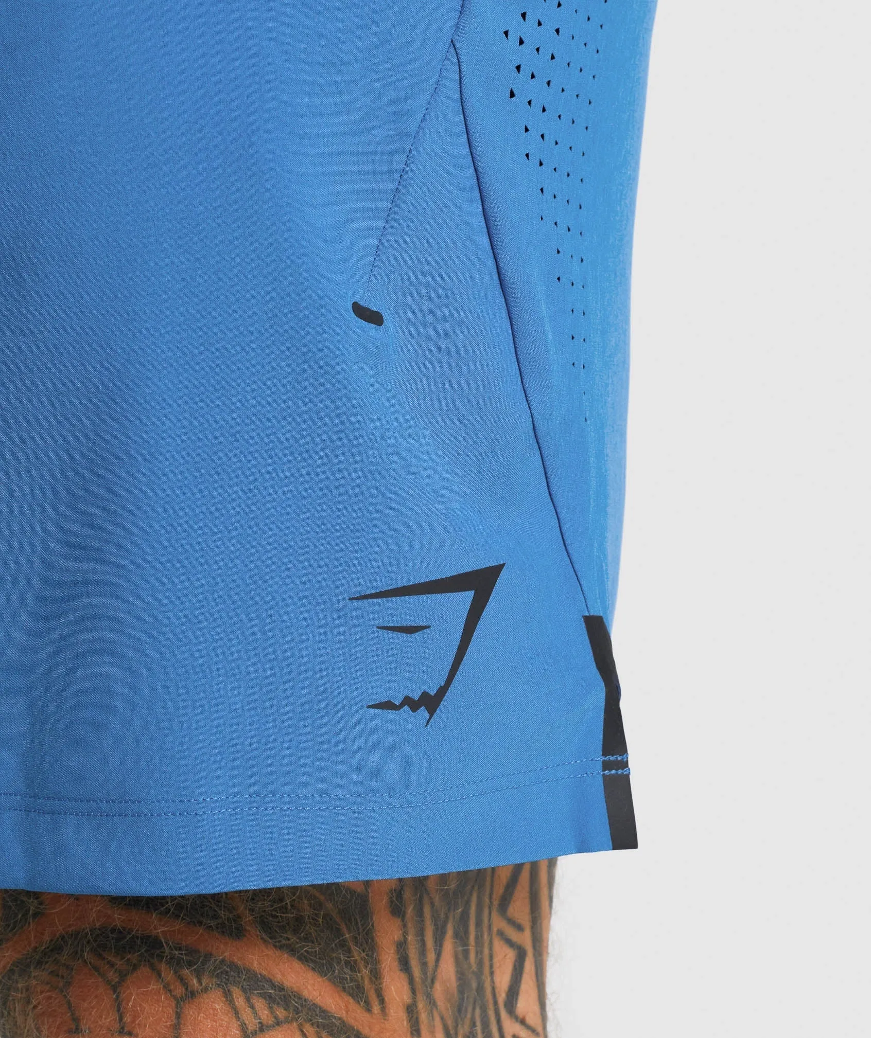 Gymshark Apex 7" Perform Shorts - Blue