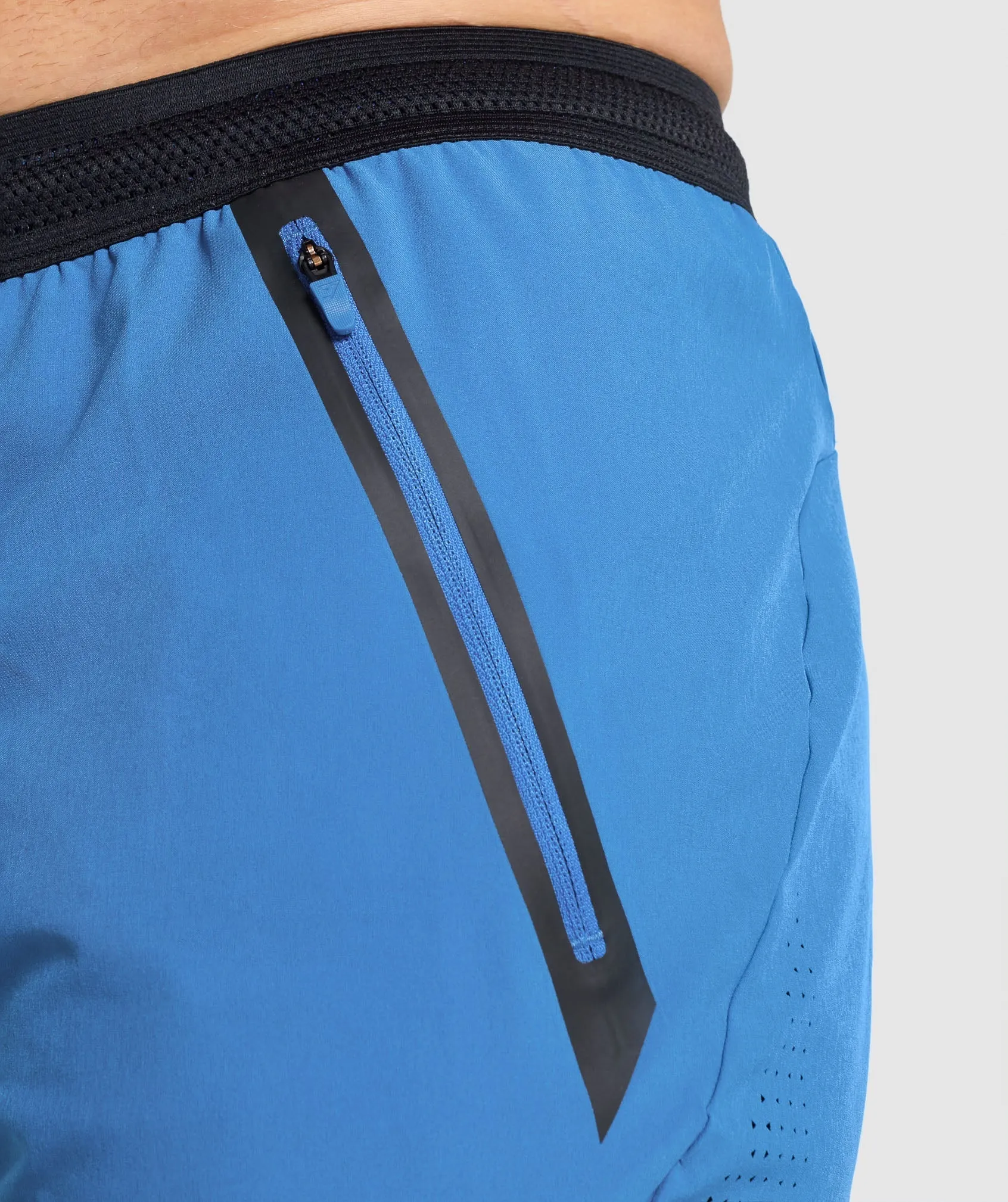 Gymshark Apex 7" Perform Shorts - Blue