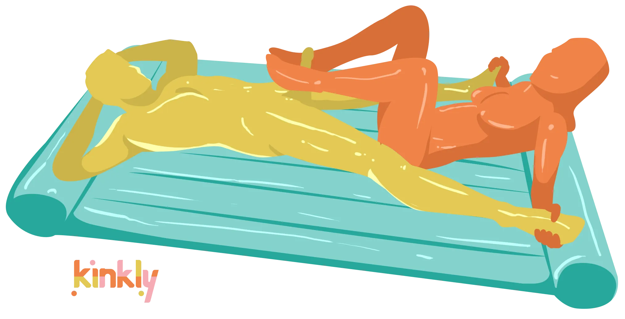 Nuru Inflatable Vinyl Massage Sheet