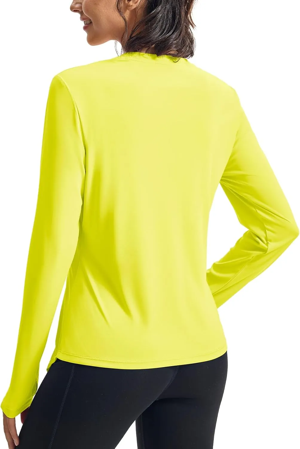 Rdruko Women's Sun Shirt Long Sleeve UPF 50  UV Rash Guard Workout Outdoor Gym Hiking Tops with Thumbholes