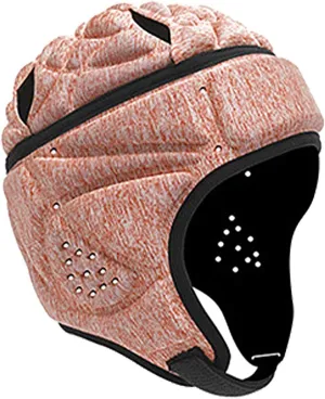Soft Shell Football Helmet Scrum Cap 7v7 Rugby Helmet Padded Helmet Goalkeeper Adjustable Soccer Goalie Helmet Flag Football Helmet for Child Youth Adult