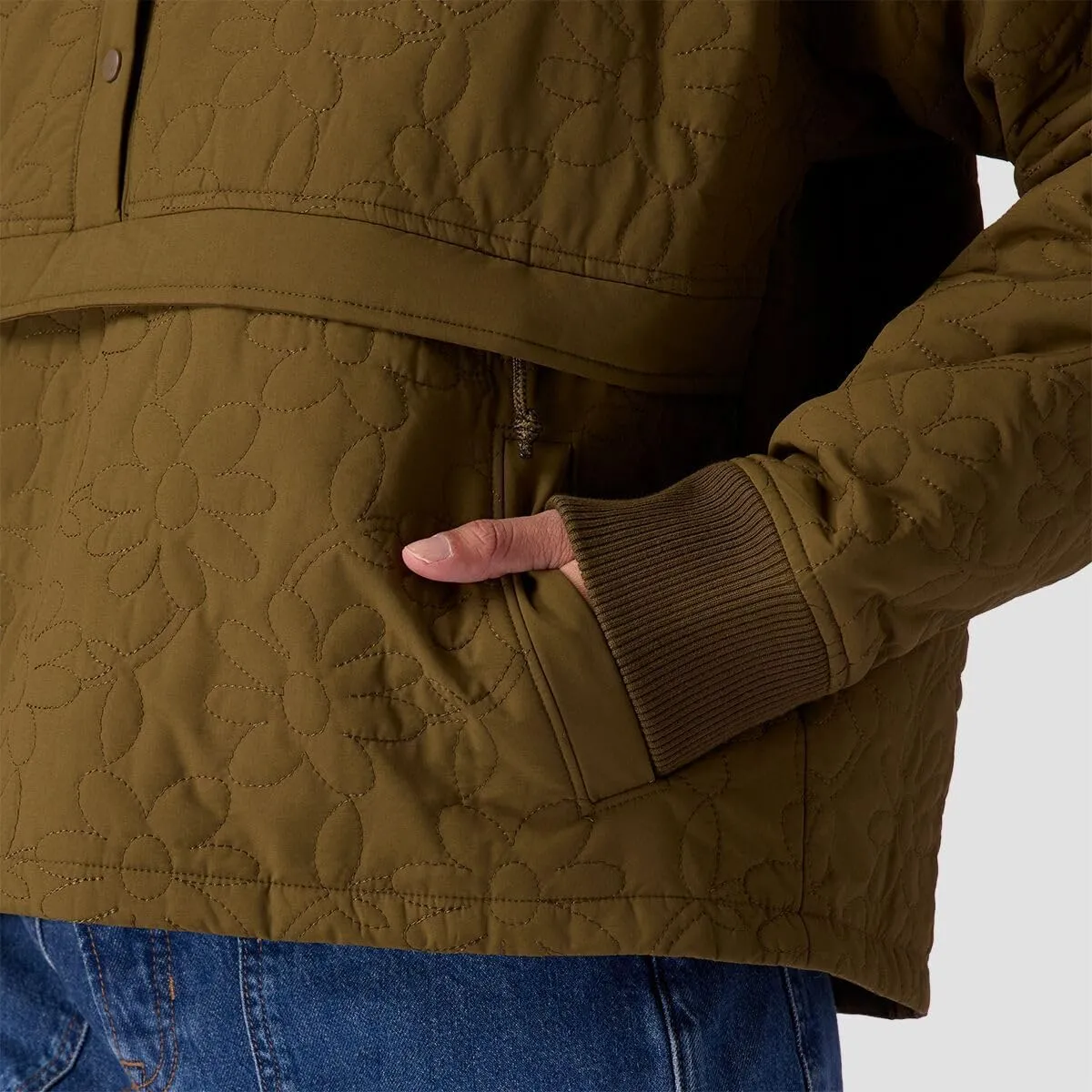 Stoic, Daisy Quilted Pullover - Women's