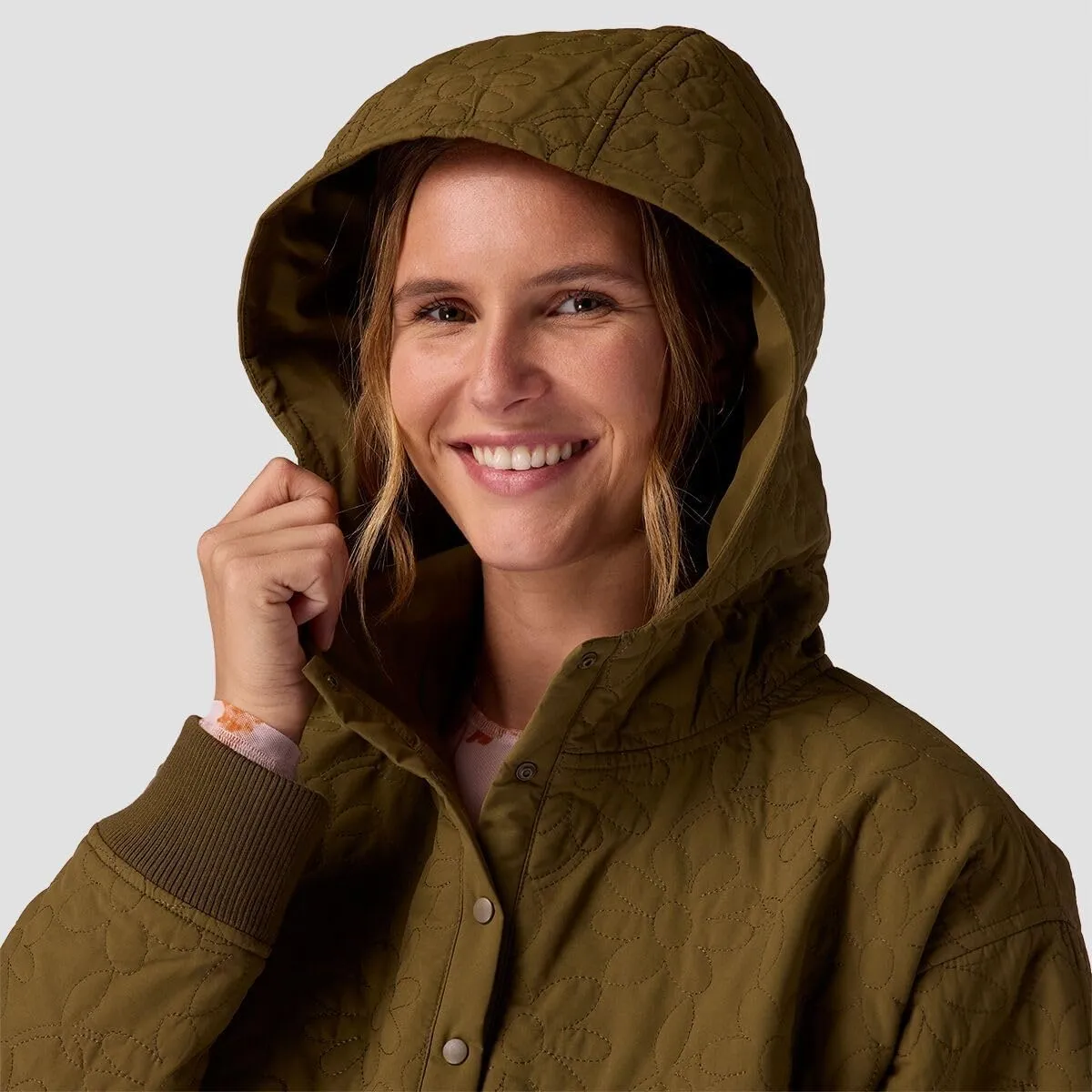 Stoic, Daisy Quilted Pullover - Women's