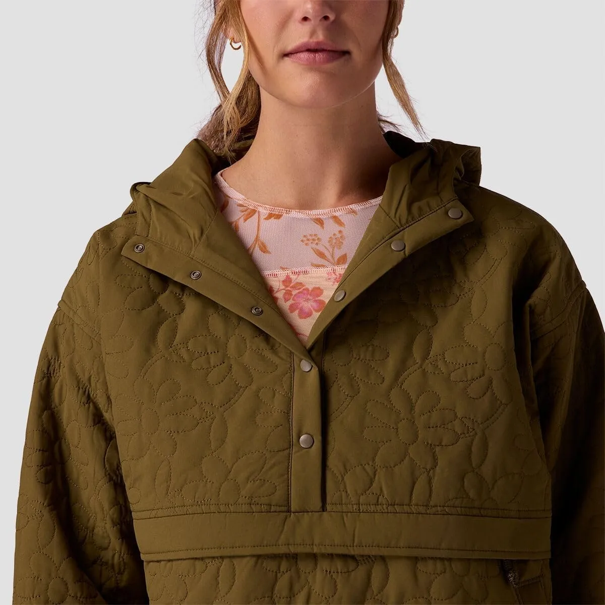 Stoic, Daisy Quilted Pullover - Women's