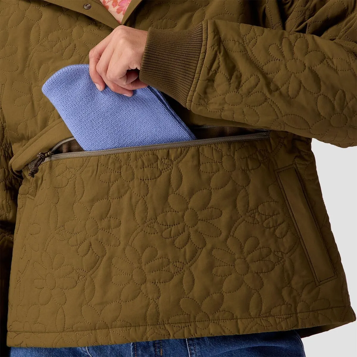 Stoic, Daisy Quilted Pullover - Women's