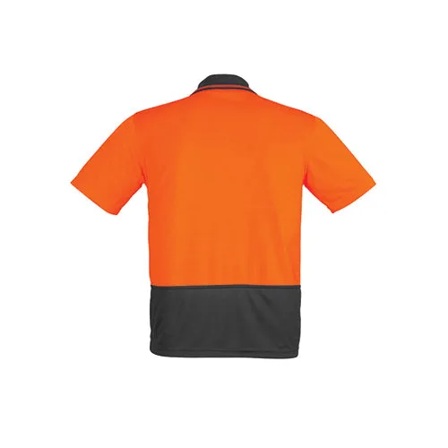 Syzmik Workwear | Unisex Hi Vis Basic Short Sleeve Spliced Polo | ZH231