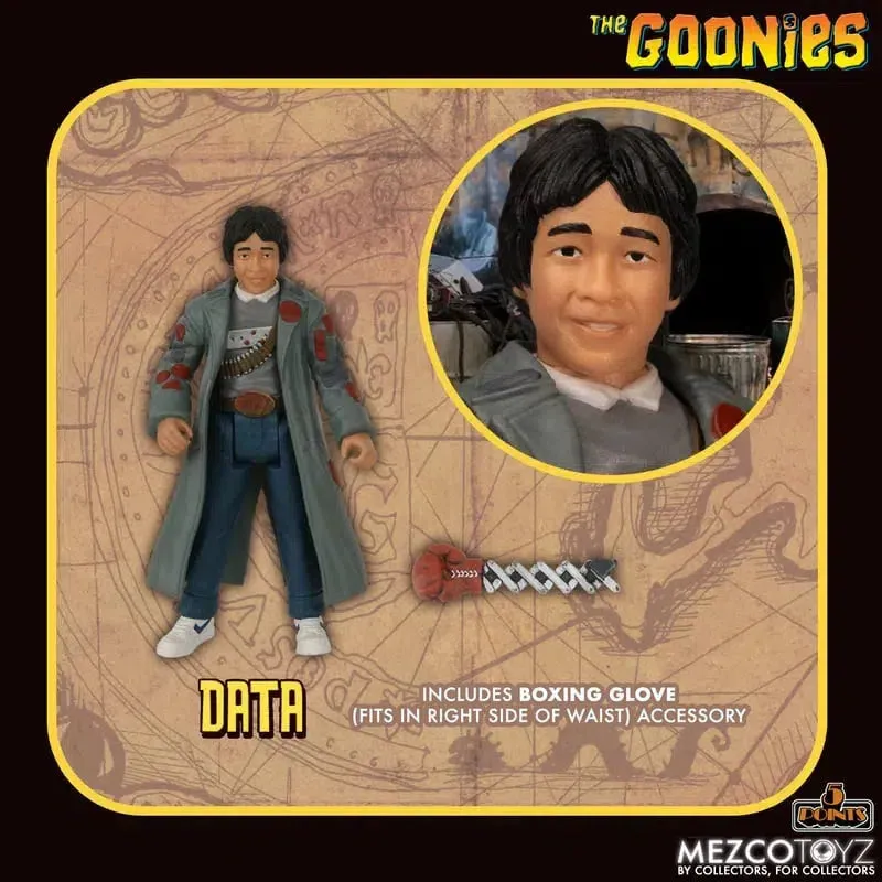 The Goonies Set: 5 Points Line: Set Of 5: Mezco