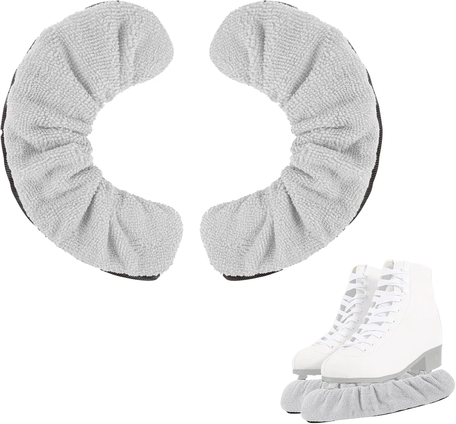 TUYUU Ice Skate Guards,Skate Guards for Hockey Skates,Figure Skates and Ice Skates.Ice Skate Blade Covers for Toddler Kids Youth Adults-Men Women Boys Girls.Skate Guards Figure Skating Hockey.