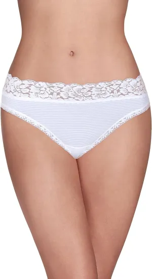 Vanity Fair Womens Flattering Lace Panties: Lightweight & Silky with Superior Stretch