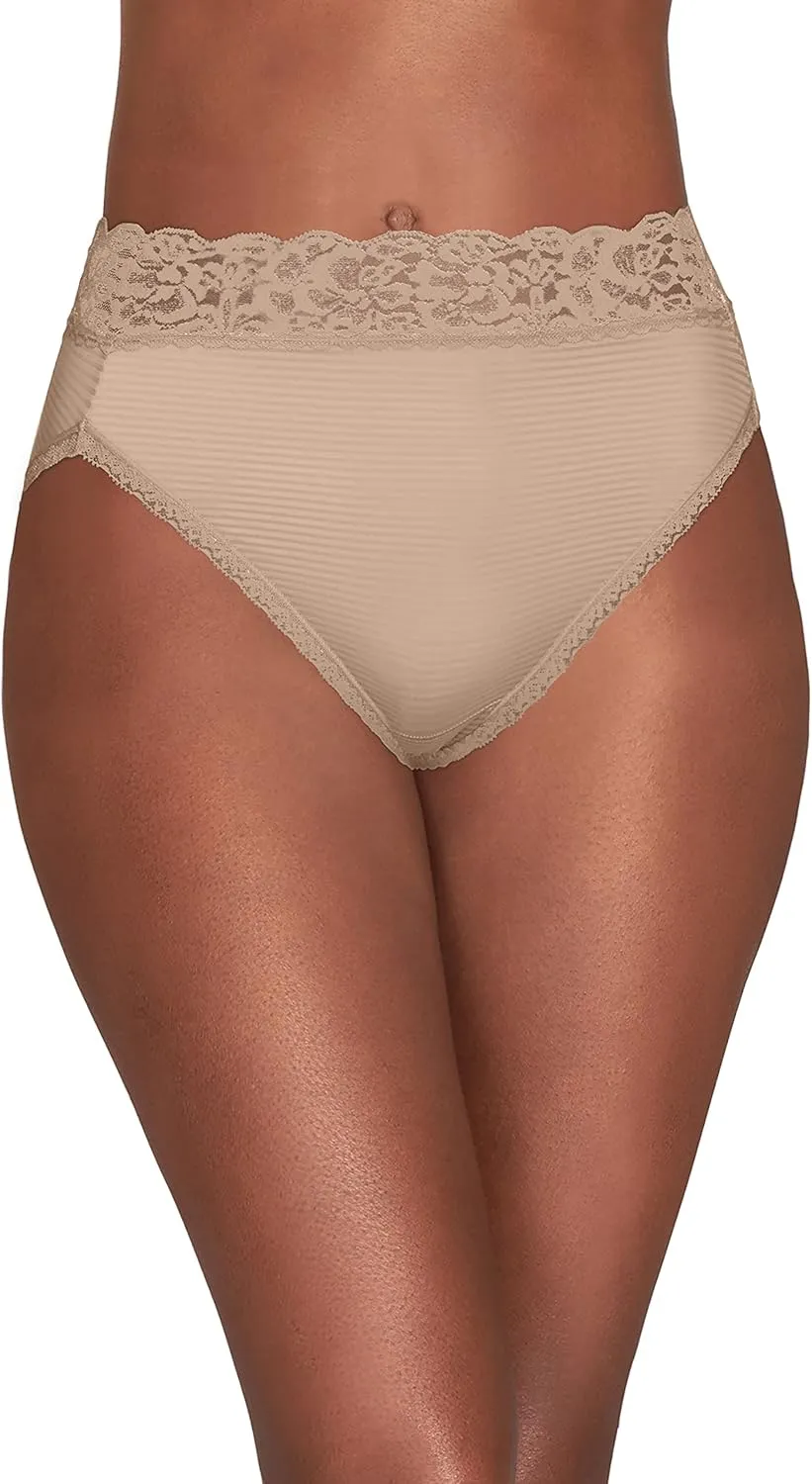 Vanity Fair Womens Flattering Lace Panties: Lightweight & Silky with Superior Stretch
